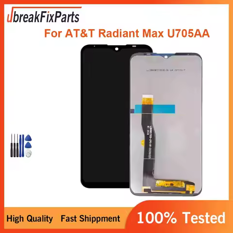 For AT&T Radiant Max U705AA Cricket Ovation U705AC LCD Touch Screen Digitizer Assembly