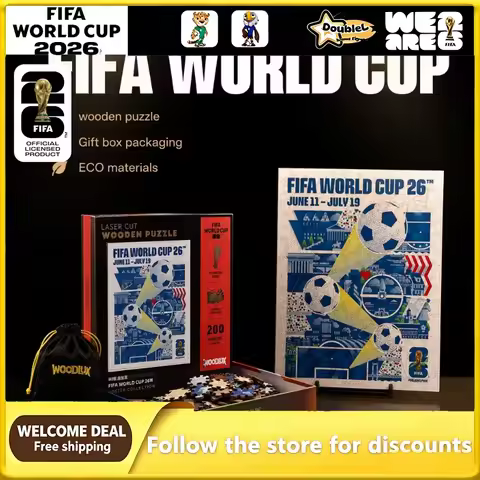 FIFA World Cup Philadelphia Host City Wooden Jigsaw Puzzle City Landscape Travel Souvenir Decor Gift