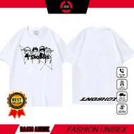 4SHOBOIZ LNGSHOT T-shirt - meme Blue Archive: Cool children's hunter