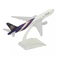16CM Alloy Airplane Model Thai Airlines Boeing 777 Thailand 777 Car Ornaments Large Quantity Fine