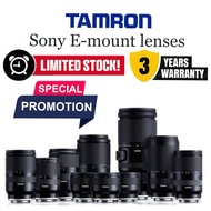 (TAMRON SONY E-MOUNT) TAMRON 17-70MM 28-200MM 28-75MM 18-300MM 90MM 16-30MM 70-300MM 35MM 70-200