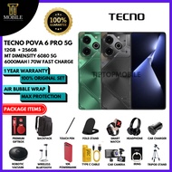 [NEW] Tecno Pova 6 Pro 5G (RAM 12GB + ROM 256GB) Original Tecno Malaysia