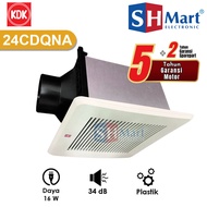 EXHAUST FAN KDK 17-CDQN / 24-CDQN FAN / CEILING EXHAUST FAN OFFICIAL WARRANTY