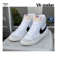 2024 Blazer MID 77 High Neck Sneakers In White Standard Version For Men And Women Are Easy To Walk.Sneaker 2022!