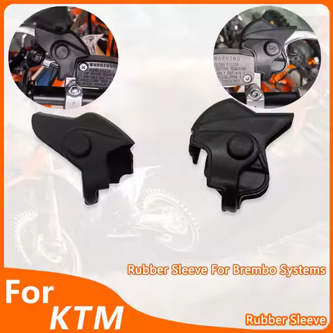 OTOM Dust Cover Front Brake Handle Hydraulic Clutch Lever Dustproof Rubber Sleeve Cover For KTM HUSQ