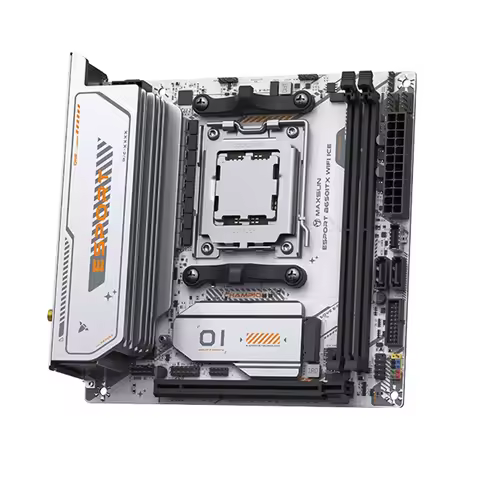 MAXSUN B650M Motherboard ITX AMD Ryzen AM5 DDR5 Supports 4800/5200/5600-8000 (OC+) memory Pcie5.0x16