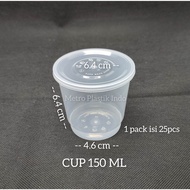 Thinwall Cup Saos Cup Merpati Puding 150ml 25pcs