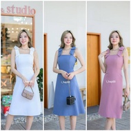 H170 Evening Dress Elegant Style Plain Color Size S-XL 32-40