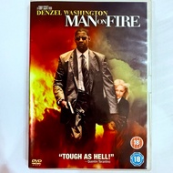 Man on Fire DVD Denzel Washington Dakota Fanning Region 2 UK PAL Action Thriller