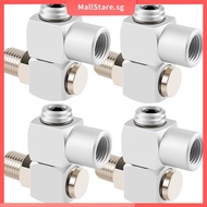 4Pcs Air Tool Swivel Fitting 1/4 Inch NPT 360° Swivel Air Hose Connector 150PSI Max for Air Tool  SHOPSKC9584