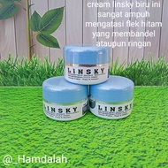 Cream linsky biru untuk flek hitam / Cream linsky biru Bpom