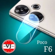 Tempered Glass 3D Camera poco F6 Anti-Scratch Back Camera F6 Transparent