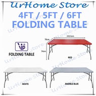 6FT Foldable Banquet Table Event / Catering / Hall / Buffet Folding Table Pasar Malam Meja Lipat Nia