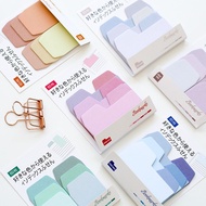 Techo Index Colorful 60pcs Sticky Note Basic Memo Pad Note Paper Bookmark School Office Journal Plan