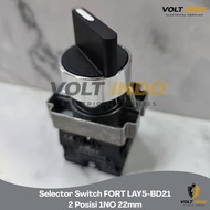 [FORT] Selector Switch FORT LAY5-BD21 2 Positions 1NO 22mm