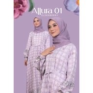 Gamis Allura 01 Elderberry color by Seply / WOMEN'S MOTIF GAMIS / ADULT DRESS / RECENT GAMIS