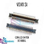 Vivo S1 Lcd Connector Socket Connector Fpc On Board 34 pin