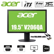 Acer 19.5  E200Q / V206Q A 6ms 75Hz  LED Monitor (VGA/HDMI)