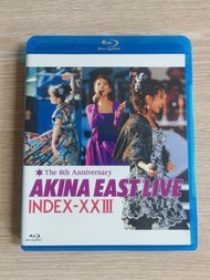 中森明菜藍光BluRay(8週年演唱會) AKINA EAST LIVE INDEX-XXIII 藍光碟