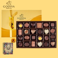 GODIVA（GODIVA）Chocolate Gift Box Gold25Belgium Imported Snacks for Birthdays and Valentine's Days Gift for Girlfriend an