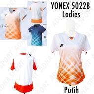 Kaos Baju Badminton Yonex 5022B / Y5022B Ladies Cewek Jersey Bulutangkis Murah Promo Diskon Adha Spo