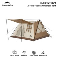 TENDA NATUREHIKE TENT BASE CNH22ZP029 ROOF RIDGE TYPE QUICK OPEN AUTOMATIC TENT FOOTPRINT MATTRESS G