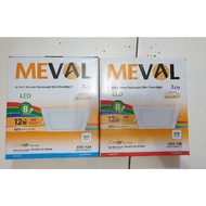 IB 12w Square Led PanelMeval. Downlight Led inbow embedded ceiling 12Watt Square
