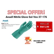 READY STOCK - ANSELL SOLVEX® 37-176 GLOVES