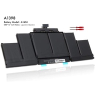 A1494 Battery For MBP Mac Book Pro 15 inch Retina A1398 ( Late 2013 - Mid 2014 )