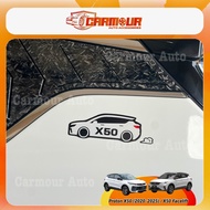 Proton X50 (2020-2025) / New X50 2025 Facelift Car Decoration Sticker X50 Car Sticker