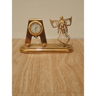 LILIN Office desk display, desk decoration, pen holder, small candle holder, gold plated table decor