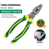 Combination Pliers / Combination Pliers 8 Inch Pliers SK-45 Steel TPR handle / F01-108C/Feibao