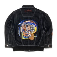 [絕版品] Boy London x Jean-Michel Basquiat 倫敦老鷹世紀聯名 刺繡塗鴉牛仔外套 M號