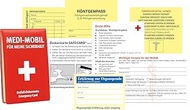 RNKVERLAG 2897 - MEDI-MOBIL Emergency Information Set in DIN A7 Format 74 x 105 mm, 1 Piece