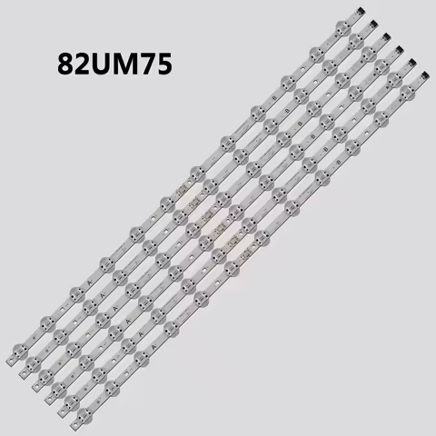 12Pcs/Set LED Backlight Strip IT_82UM75_R2 Y19.5 Trident 82UM75_A B For 82UN8570PUC 82UM8070PUA AGM7