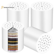 Vitamin C Infused 20-Stage Shower Filter - 4PCS Replacement Set for Cleaner Water