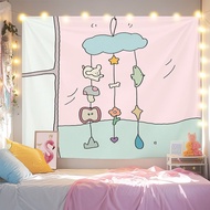 Ins style cute simple puppy children's room background cloth