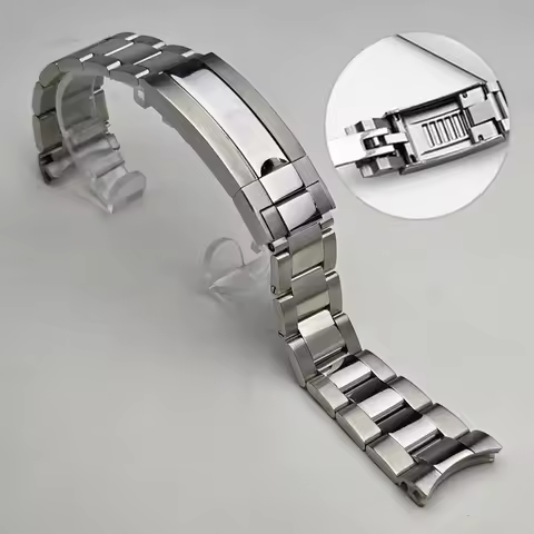 Watch Bracelet for Rolex explorer Ditongna Diver the green black water ghost king accessory 20mm 904