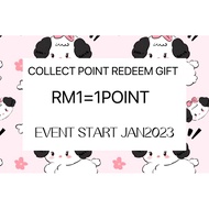 【Shop Event 】Reward catalogue Rm1=1point collect point redeem gift cards