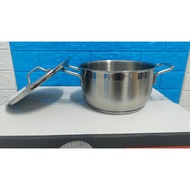 Pot-20-3bottom-Stainless steel-430 stainless steel lid