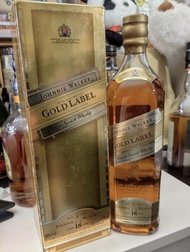Johnnie Walker 18 Years Old Gold Label 舊裝金牌 18 年 向左走