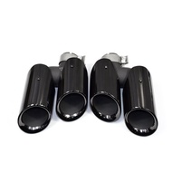 SYPES 304 Stainless Steel Exhaust Pipe For Porsche Macan GTS 2014-2018 Muffler Tip Exhaust Tip Exhaust System Nozzle