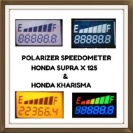 polarizer polaris sunburn lcd spedometer Honda Supra 125