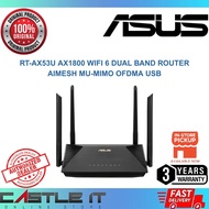 Asus RT-AX53U AX1800 WiFi 6 Dual Band Router AiMesh MU-MIMO OFDMA USB