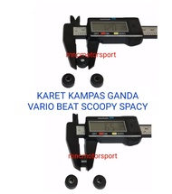 KARET KAMPAS GANDA BEAT VARIO SCOOPY SPACY ISI 3