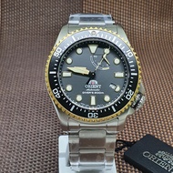 [Original] Orient RA-EL0003B00B Automatic Power Reserve Diver&amp;#39;s Black Gold Watch RA-EL0003B