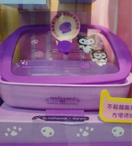 全新Mofusand X Sanrio characters Kuromi 密密食玻璃盒 玻璃餐盒 食物盒 飯盒 鯊魚貓 貓星人 貓奴 貓貓 家居家品 廚房 Glass 可羅米 精品 可放入微波爐 7