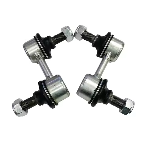 2PCS LINK ASSY FRONT STABILIZER MR267874 For Mitsubishi Delica L300 L400 PD6W PD8W 4D56 4M40 4G63 6G