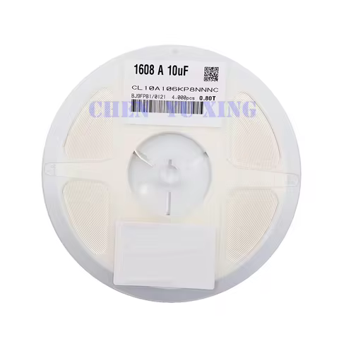 0603 10uF 10% 10V X5R ,CL10A106KP8NNNC，4000 pcs，0603 SMD Capacitor
