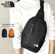 💞 The North Face 韓版戶外騎行防水胸包單肩包